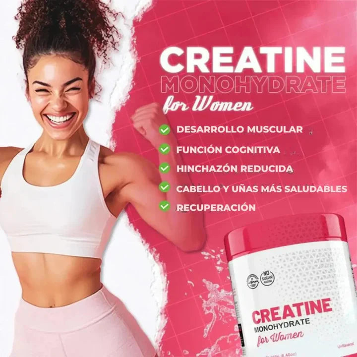 🏋️‍♀️ Creatina Monohidratada Premium | Tienda Oficial | Mayor Energía y Rendimiento